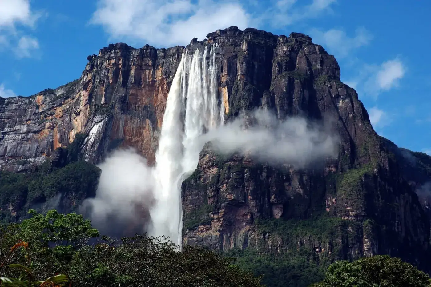 A waterfall in La Gran Sabana