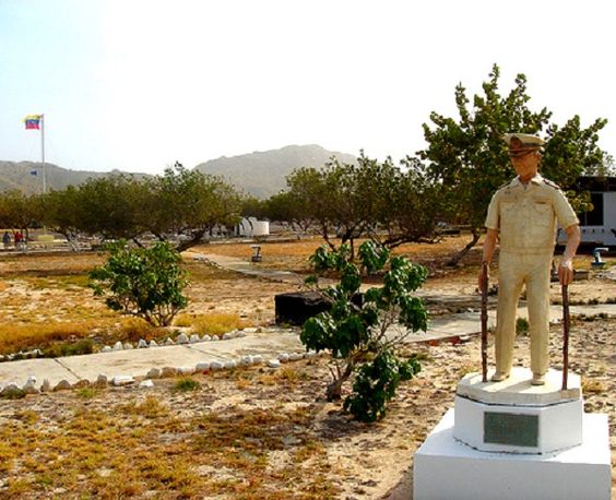 Base militar de la residencia presidencial de la isla