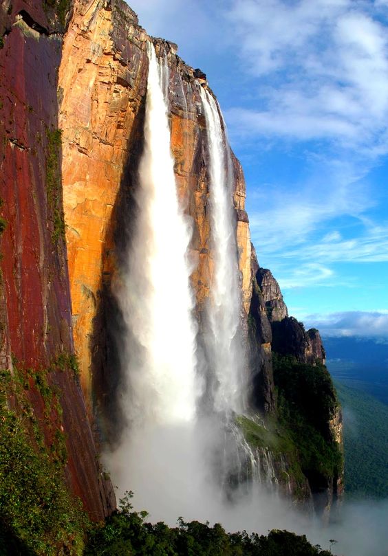 La cascada más alta del mundo