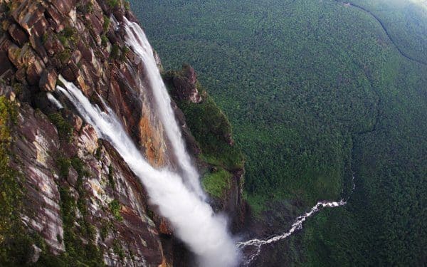 La cascada más alta del mundo