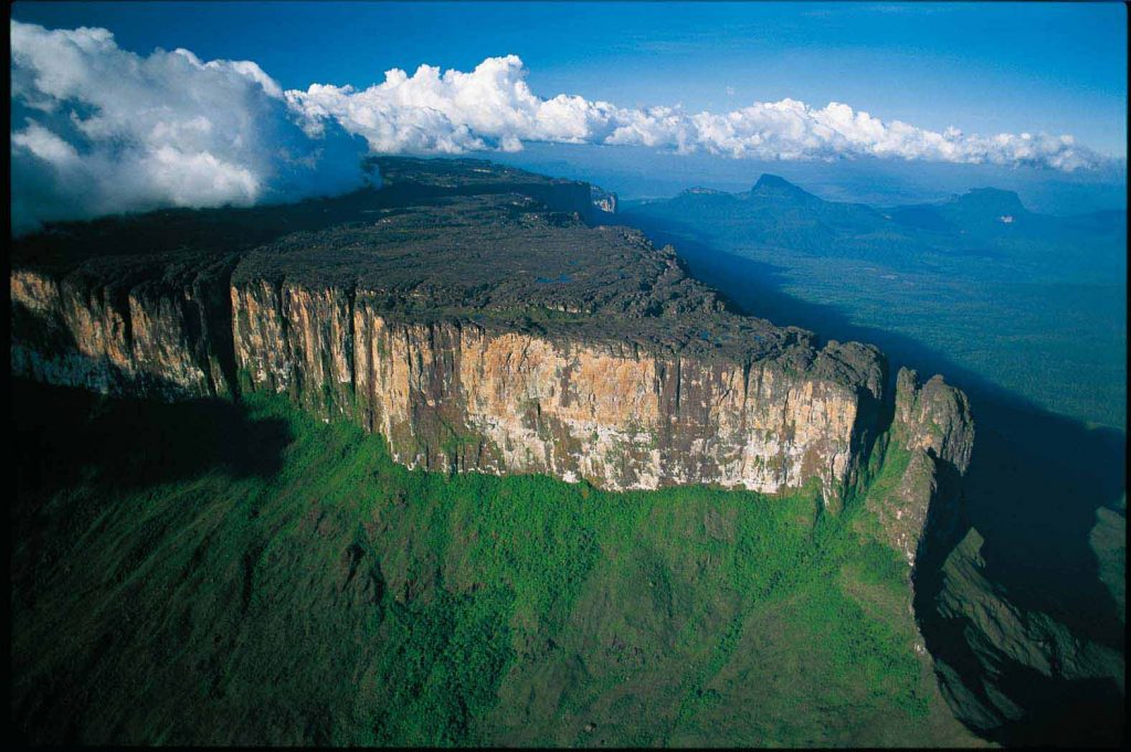 Macizo Guayanés, cadenas montañosas de Venezuela