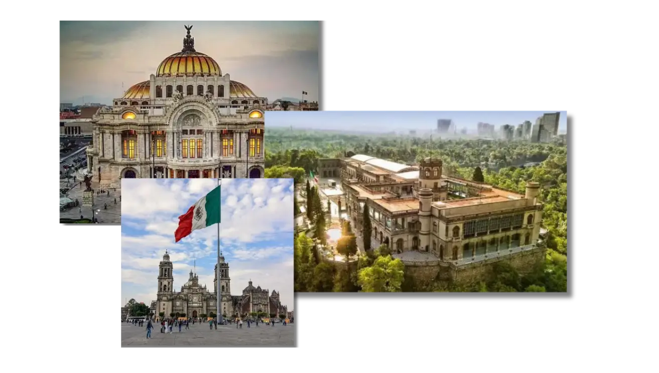 casco-historico-mexicano Lugares turísticos de México