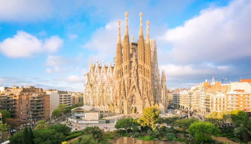 Sagrada Familia en Barcelona