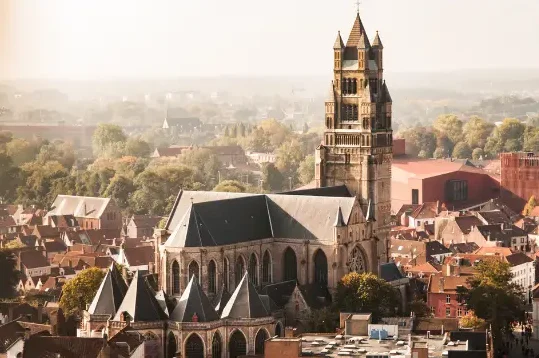 Catedral San Salvador en Brujas