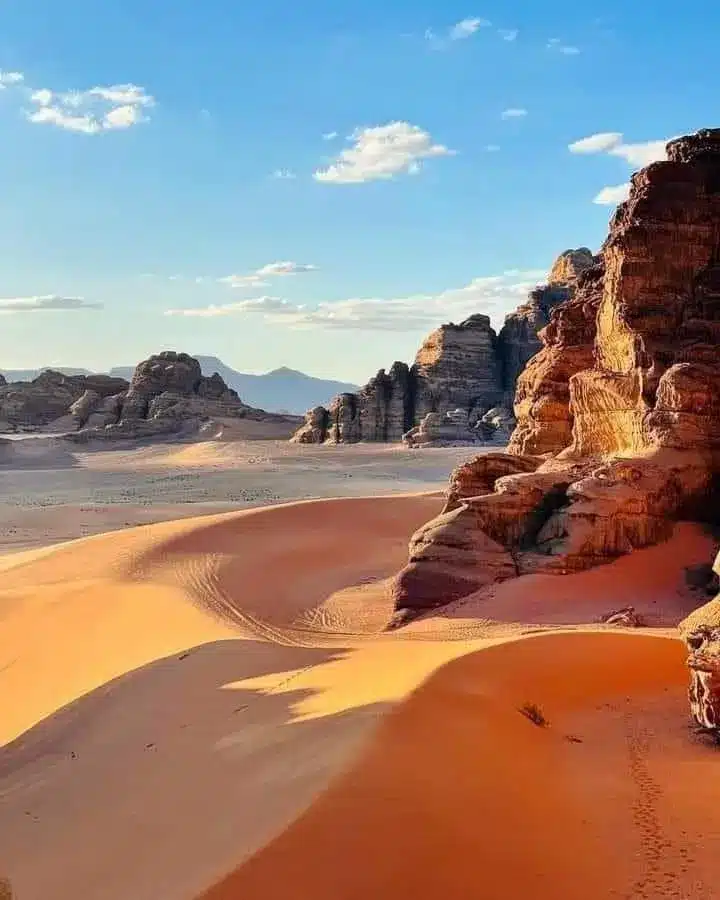 Reseva protegida Wadi Rum ubicado en Jordania