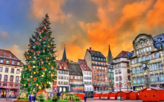 Mercado Navideño Plaza Mayor (Markt) en Brujas