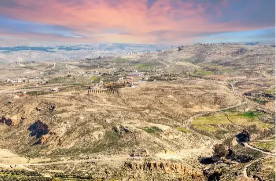 Vista panorámica a la Tierra prometida