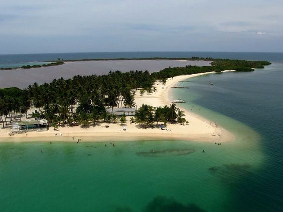 Vista panorámica de la isla
