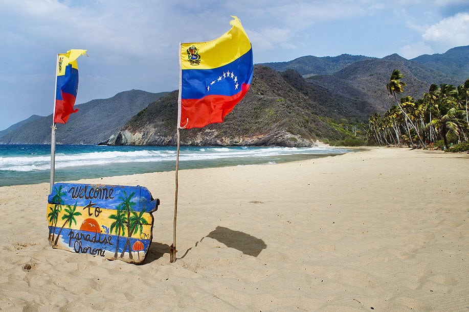 Playa Choroní Estado Aragua Venezuela