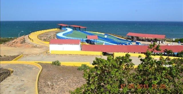 Mirador a las playas de la Isla de Margarita