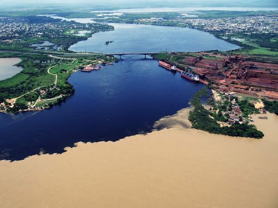 Unión del Río Orinoco y Río Caroní