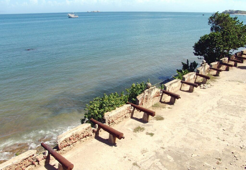 Playa Pampatar en la Isla de Margarita Venezuela