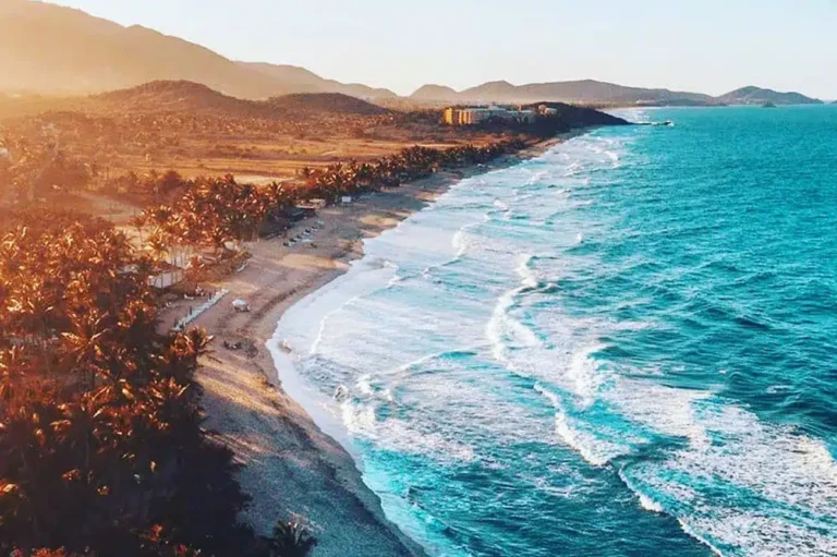 Playa Parguito en Margarita Venezuela