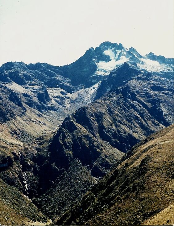 Pico Bolívar Estado Mérida Venezuela