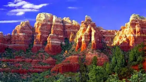 Formaciones de roca roja en Sedona, Arizona